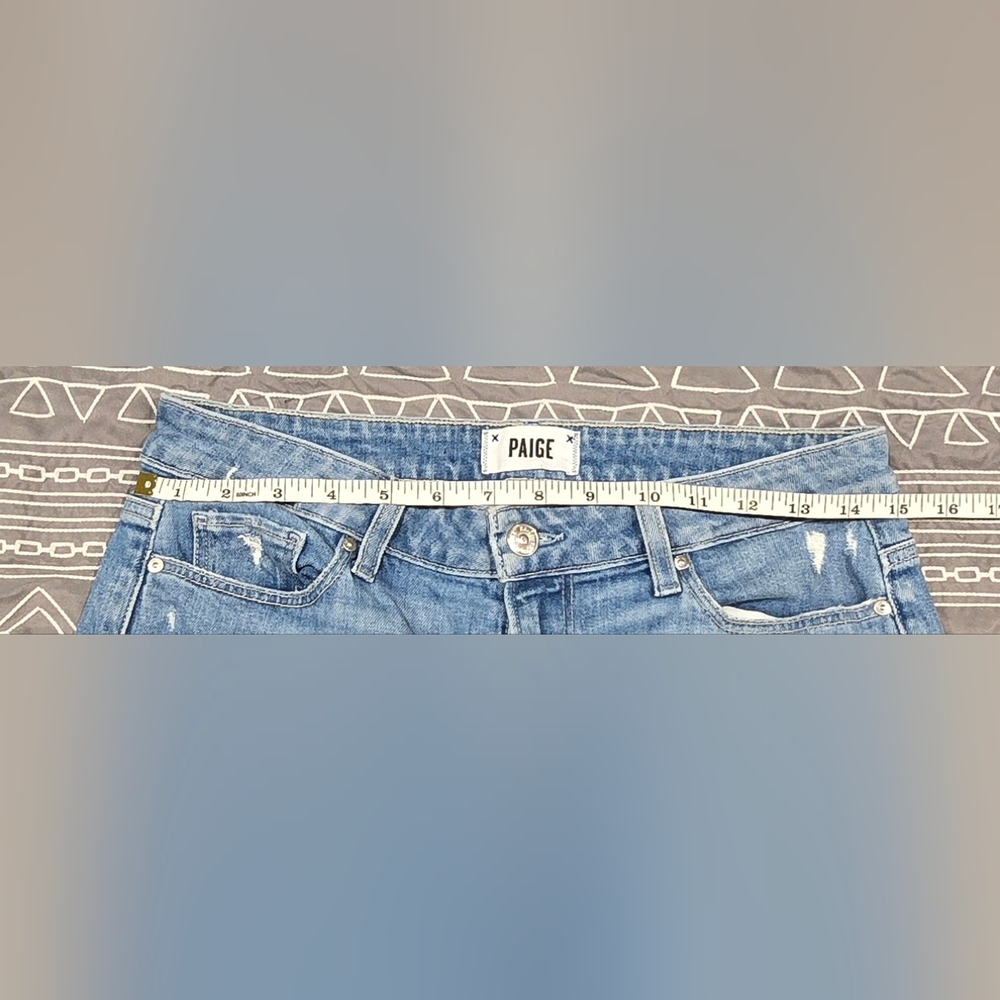 PAIGE Hoxton Slim High Waisted Jeans Size 29 - Picture 5 of 7